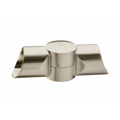 Fusion Adjustable 90 Degree Connector Brushed Nickel