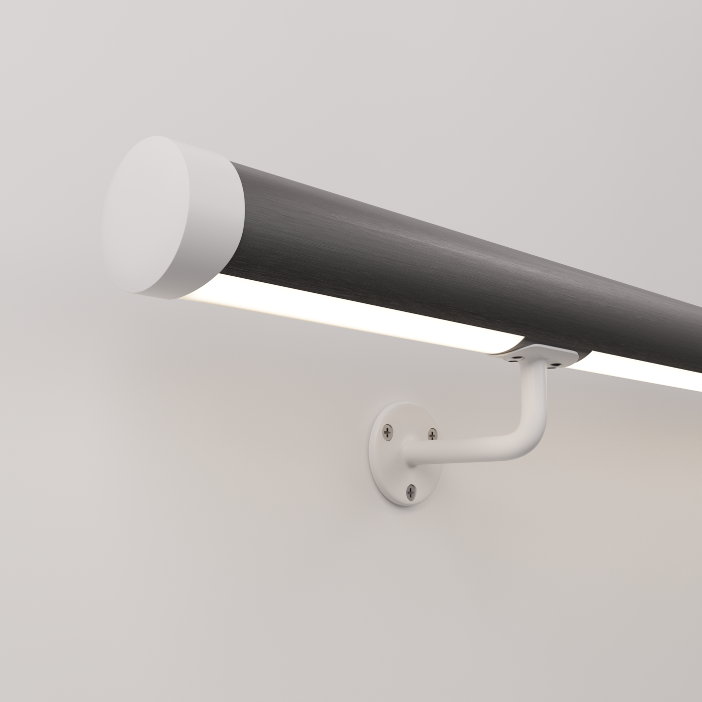 Natural Oak LED Handrail | Custom Wooden Handrails UK – LED-Handrails